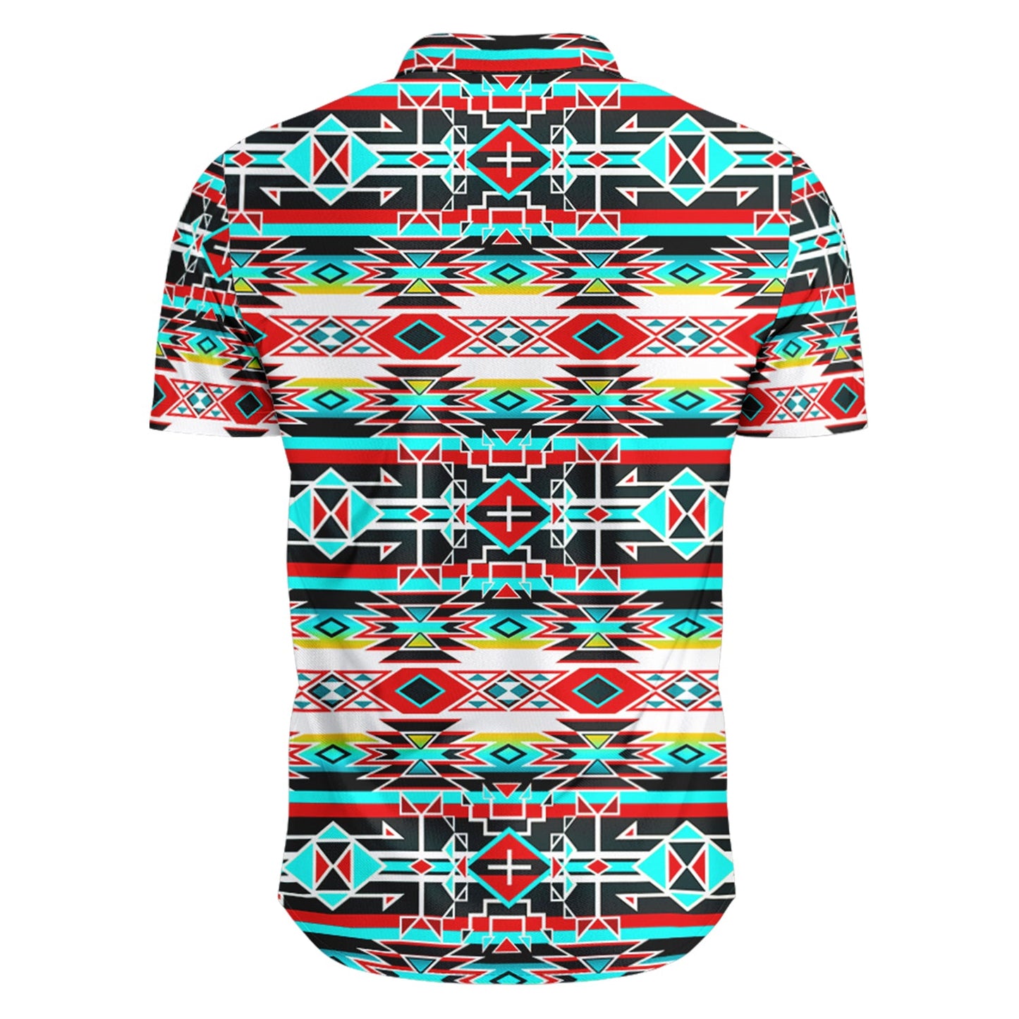 Force of Nature Hawaiian-Style Button Up Shirt