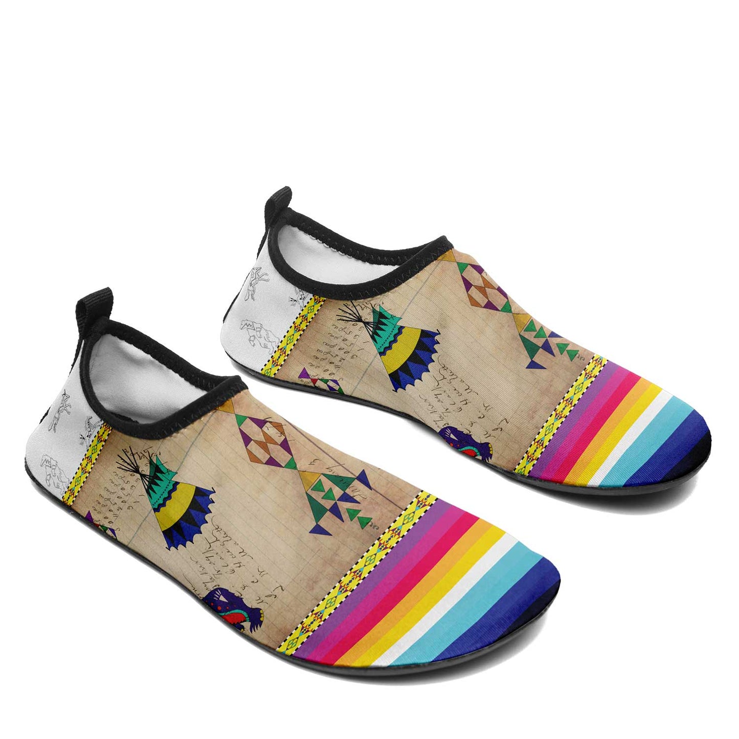 Bear Ledger White Clay Kid's Sockamoccs