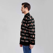 Load image into Gallery viewer, Cree Confederacy War Party Zippered Collared Lightweight Jacket
