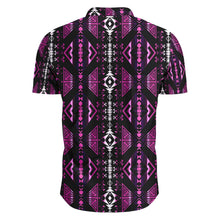 Load image into Gallery viewer, Upstream Expedition Moonlight Shadows Hawaiian-Style Button Up Shirt
