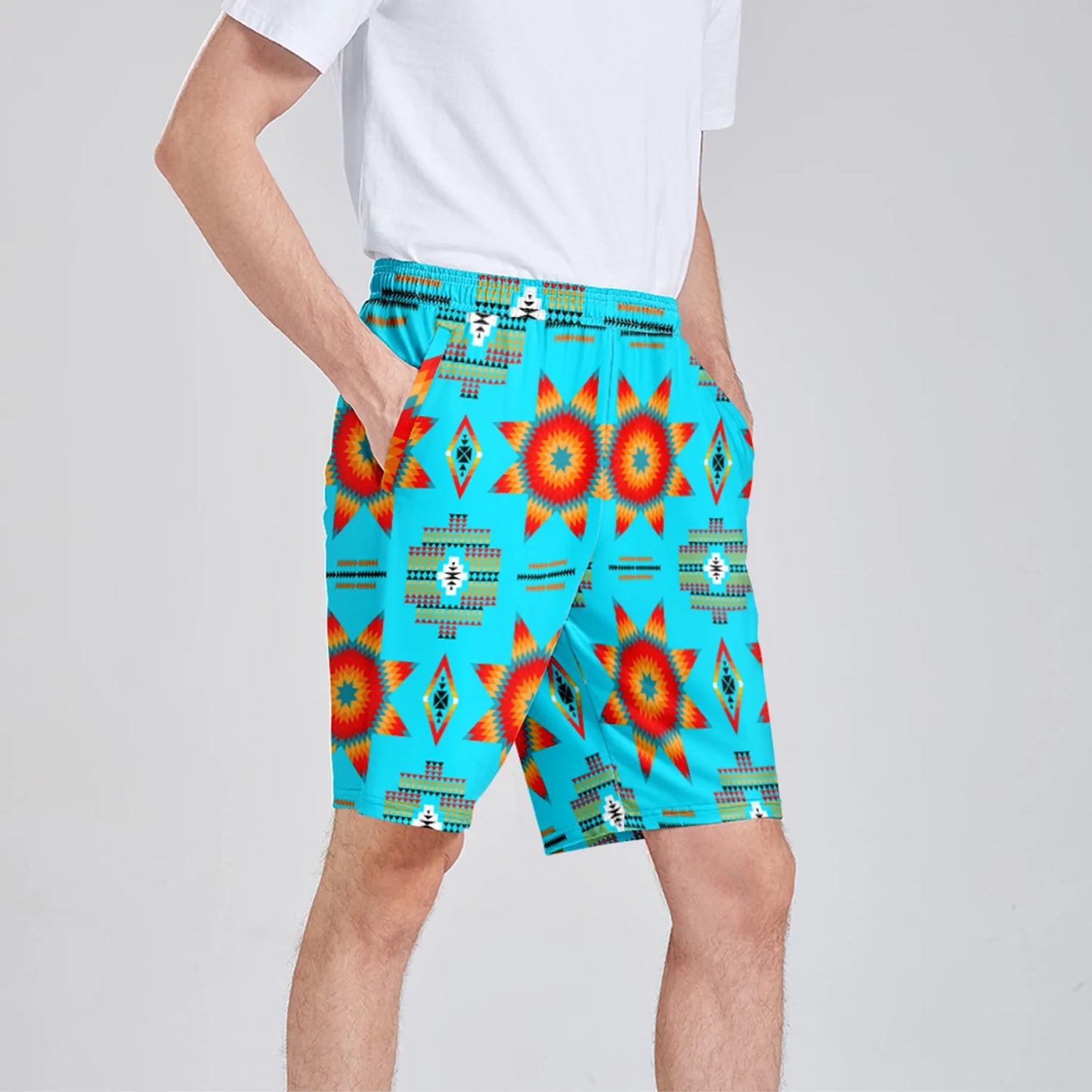 Rising Star Harvest Moon Athletic Shorts with Pockets