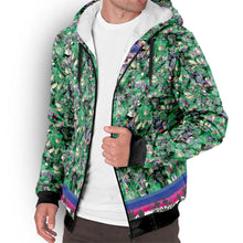 Load image into Gallery viewer, Culture in Nature Green Sherpa Hoodie
