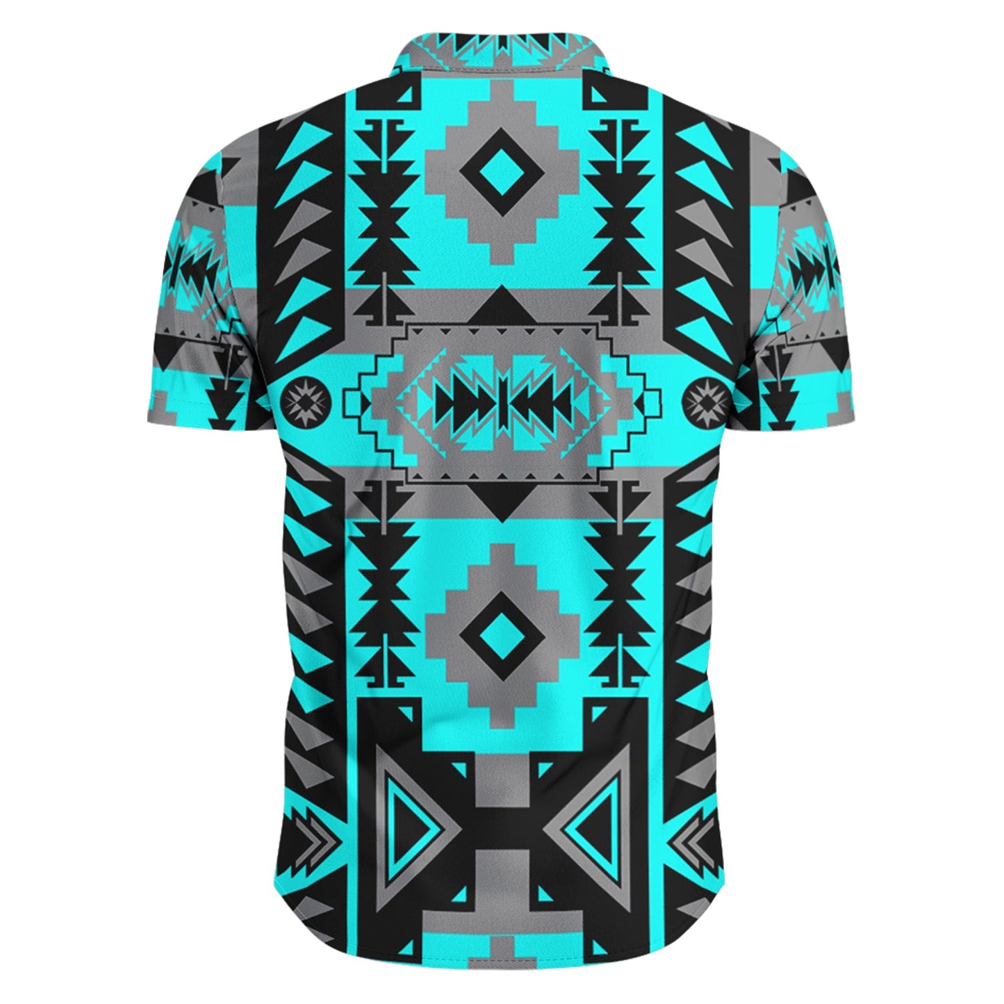 Chiefs Mountain Sky Short Sleeve Button Up