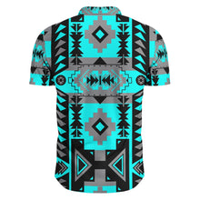 Load image into Gallery viewer, Chiefs Mountain Sky Hawaiian-Style Button Up Shirt
