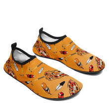Load image into Gallery viewer, TRD - feather orange Sockamoccs
