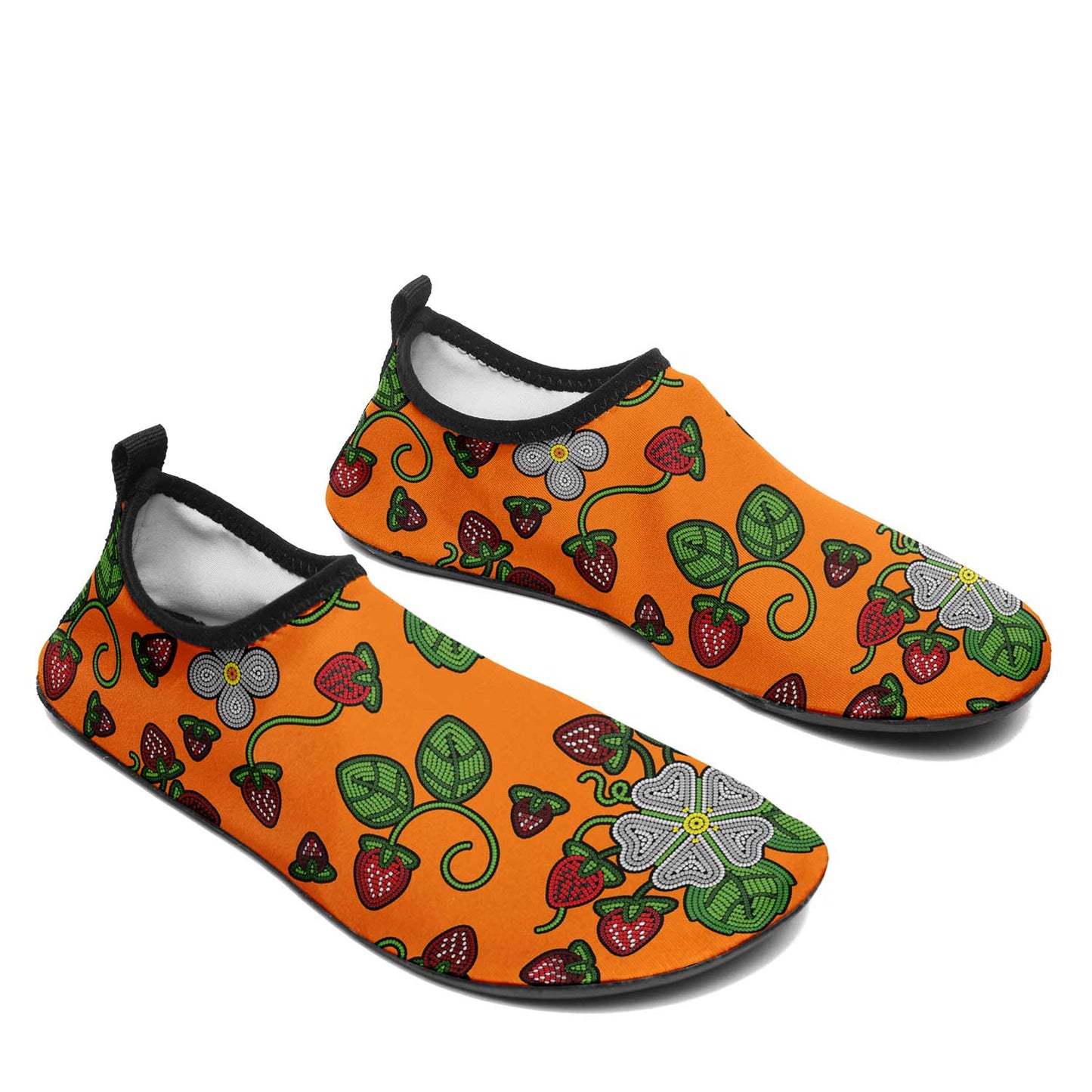 Strawberry Dreams Carrot Kid's Sockamoccs Slip On Shoes