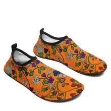 Load image into Gallery viewer, Grandmother Stories carrot Kid&#39;s Sockamoccs Slip On Shoes
