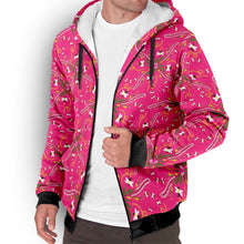 Load image into Gallery viewer, Willow Bee Bubblegum Sherpa Hoodie
