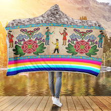 Load image into Gallery viewer, Kinship Ties Hooded Blanket
