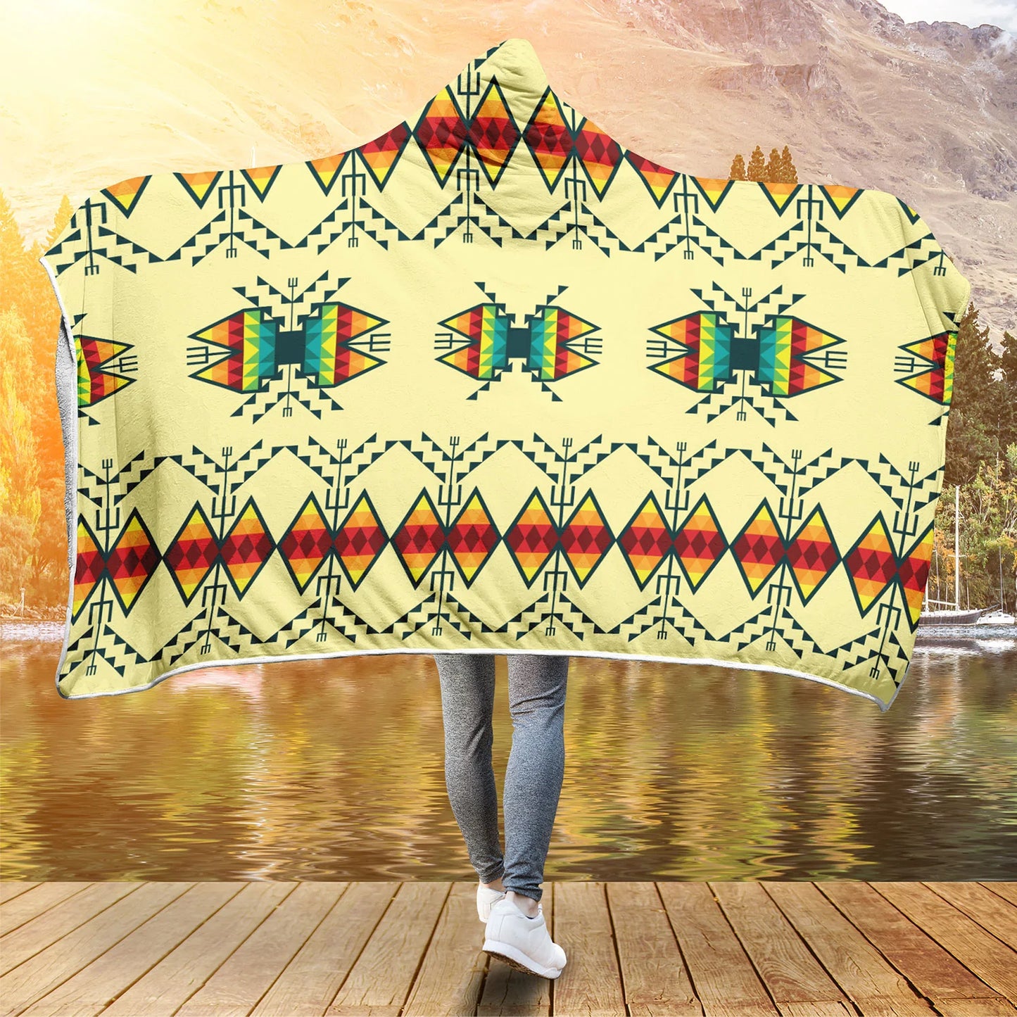 Sacred Trust Arid Hooded Blanket