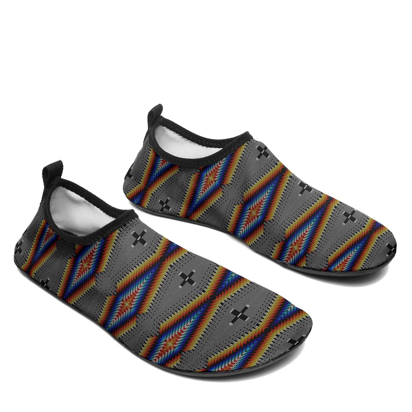 Diamond in the Bluff Grey Kid's Sockamoccs