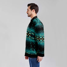 Load image into Gallery viewer, Inspire Green Zippered Collared Lightweight Jacket
