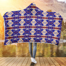 Load image into Gallery viewer, Gathering Earth Lake Hooded Blanket
