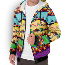 Load image into Gallery viewer, Prairie Bison Sherpa Hoodie
