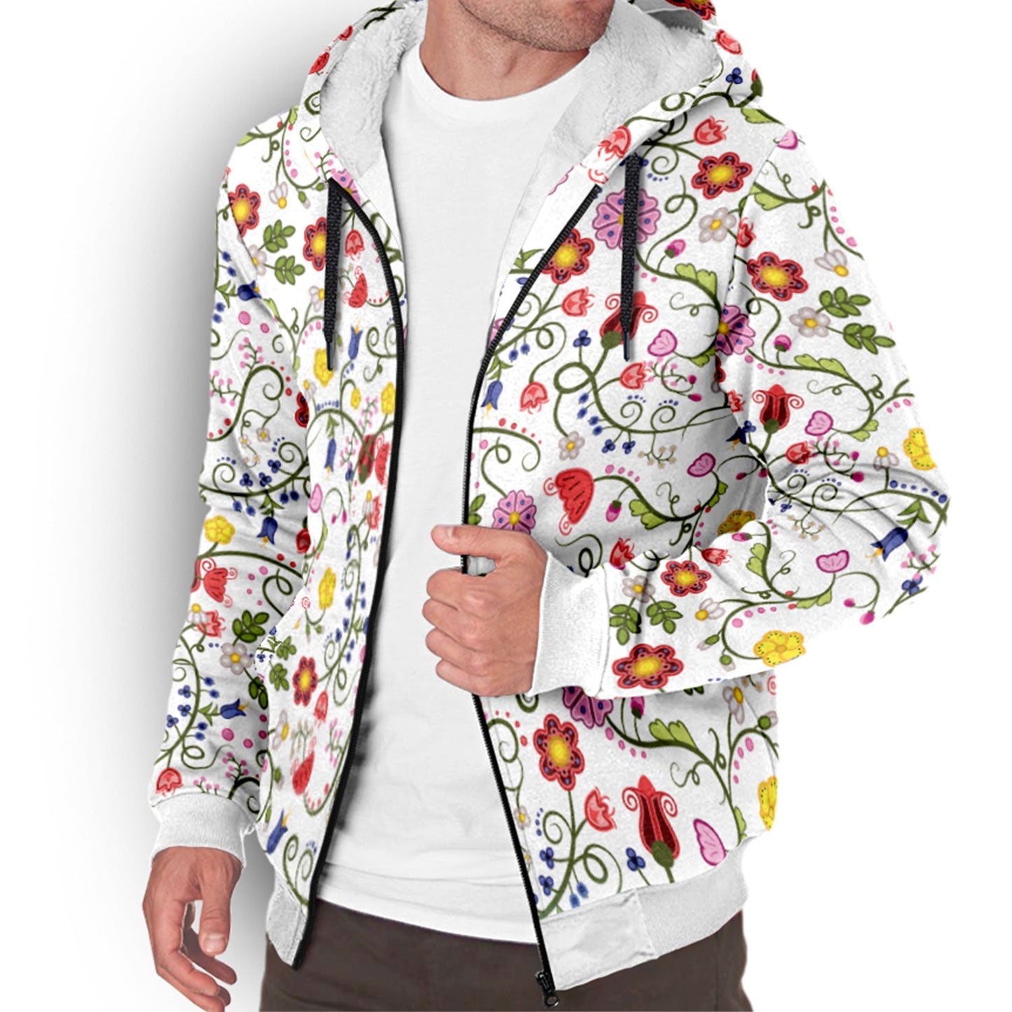 Nipin Blossom Sherpa Hoodie