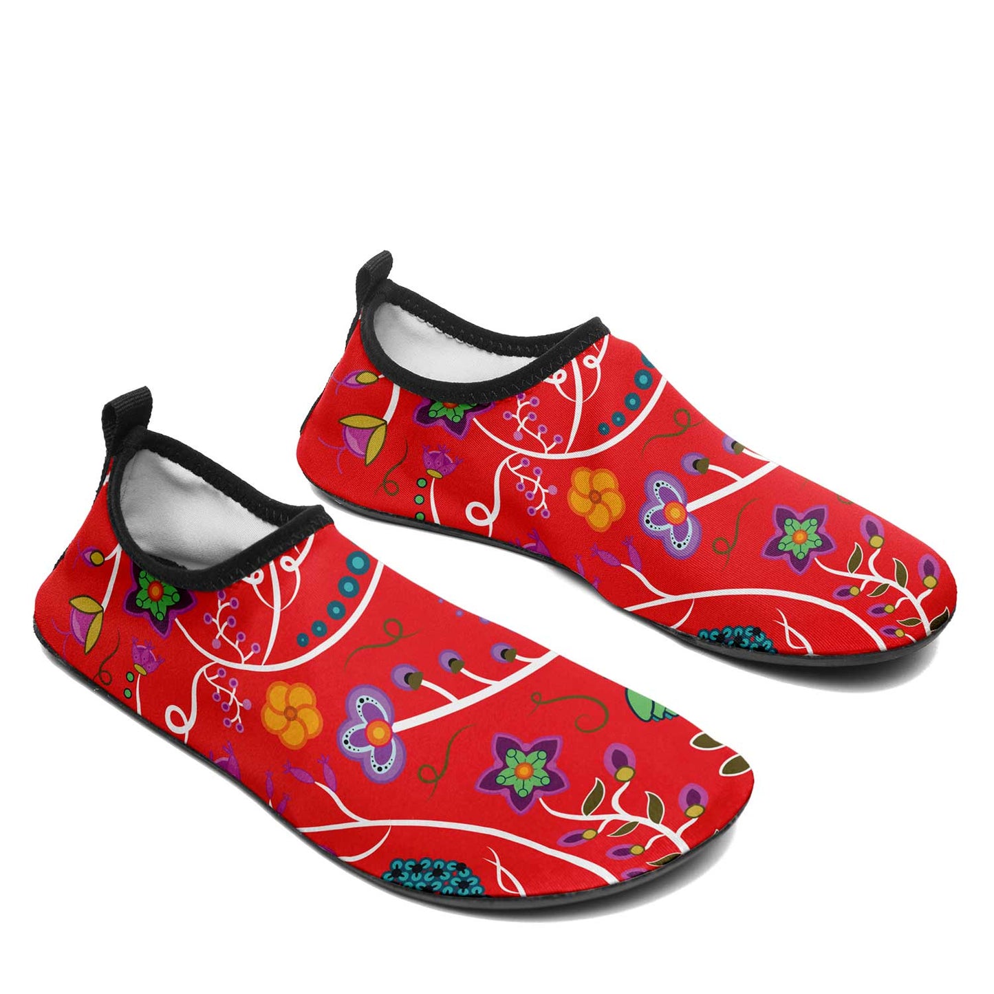 Fresh Fleur Fire Kid's Sockamoccs