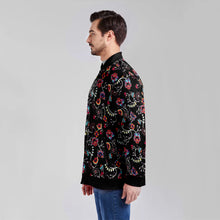 Load image into Gallery viewer, Floral Danseur Zippered Collared Lightweight Jacket
