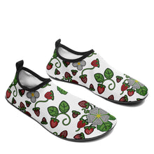 Load image into Gallery viewer, Strawberry Dreams White Sockamoccs
