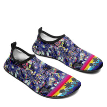 Load image into Gallery viewer, Culture in Nature Blue Kid&#39;s Sockamoccs Slip On Shoes
