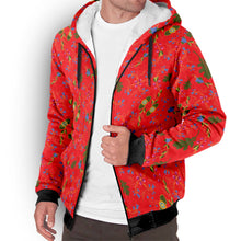 Load image into Gallery viewer, Vine Life Scarlet Sherpa Hoodie
