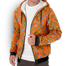 Load image into Gallery viewer, Fresh Fleur Carrot Sherpa Hoodie
