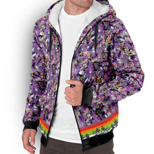 Load image into Gallery viewer, Culture in Nature Purple Sherpa Hoodie
