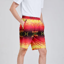 Load image into Gallery viewer, Soleil Fusion Rudge Athletic Shorts with Pockets
