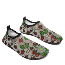 Load image into Gallery viewer, Strawberry Dreams Br Bark Kid&#39;s Sockamoccs Slip On Shoes
