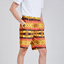 Load image into Gallery viewer, Infinite Sunset Athletic Shorts with Pockets
