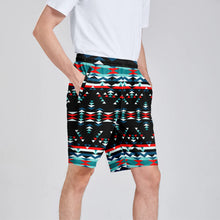 Load image into Gallery viewer, Visions of Peaceful Nights Athletic Shorts with Pockets
