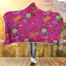 Load image into Gallery viewer, Berry Pop Blush Hooded Blanket
