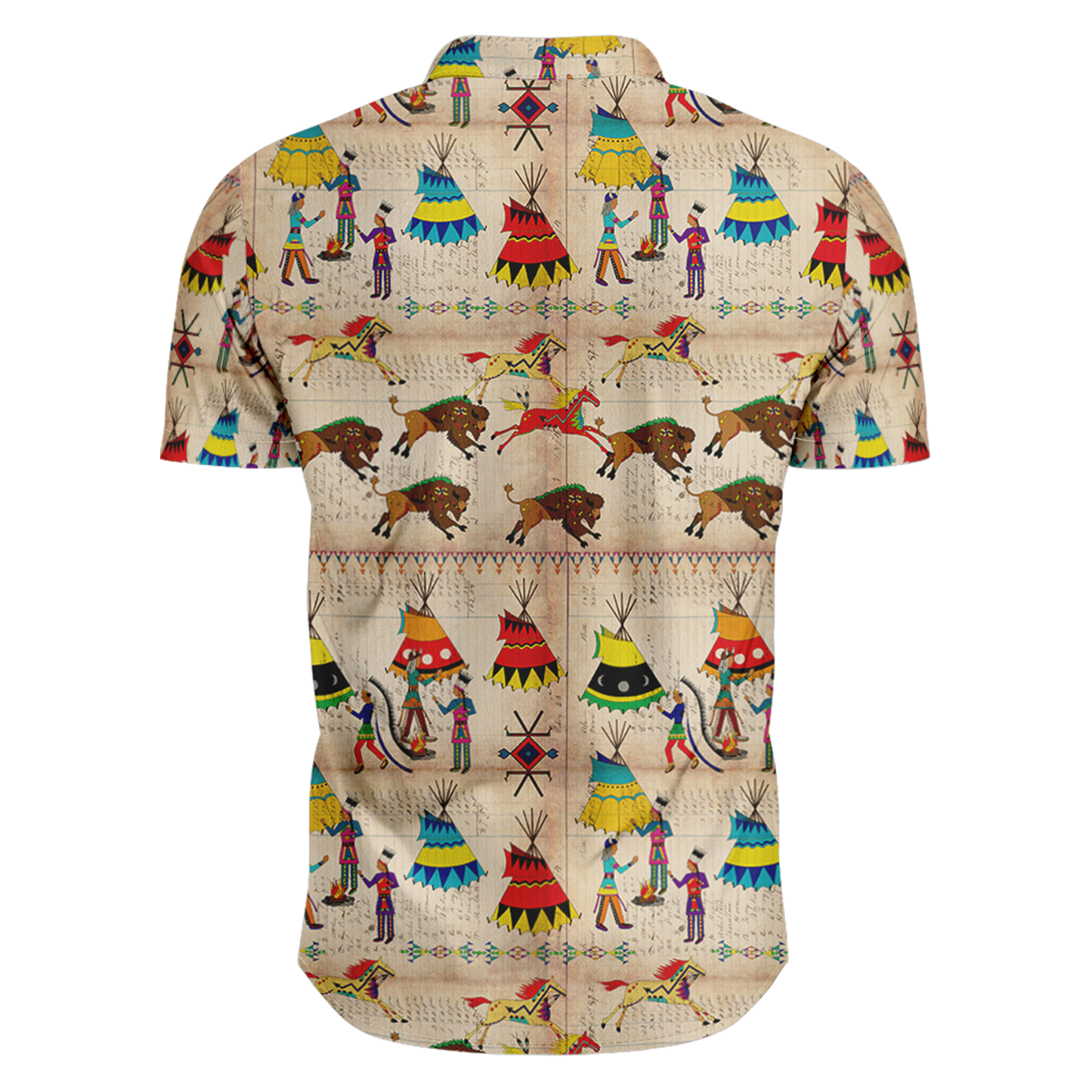 Gathering of the Chiefs Hawaiian-Style Button Up Shirt