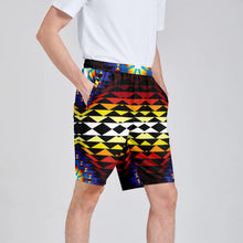 Load image into Gallery viewer, Sunset Blanket Athletic Shorts with Pockets
