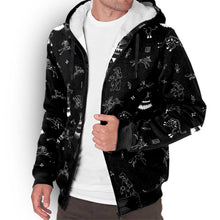 Load image into Gallery viewer, Ledger Dabbles Black Sherpa Hoodie
