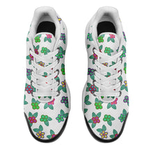 Load image into Gallery viewer, Berry Flowers White Niowaa Air Cushion Shoes
