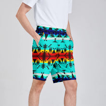 Load image into Gallery viewer, Between the Mountains Athletic Shorts with Pockets
