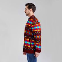 Load image into Gallery viewer, Visions of Lasting Peace Zippered Collared Lightweight Jacket
