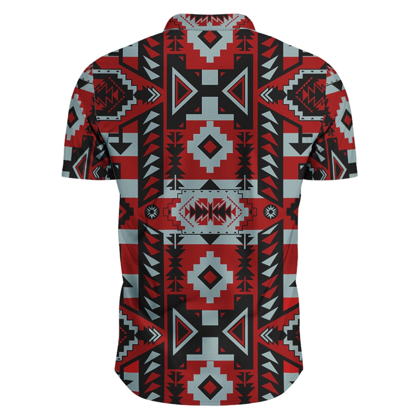 Chiefs Mountain Dark Sierra Short Sleeve Button Up
