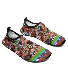 Load image into Gallery viewer, Culture in Nature Orange Kid&#39;s Sockamoccs Slip On Shoes
