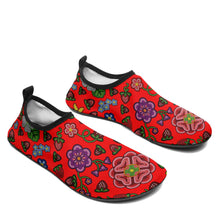 Load image into Gallery viewer, Berry Pop Fire Kid&#39;s Sockamoccs Slip On Shoes
