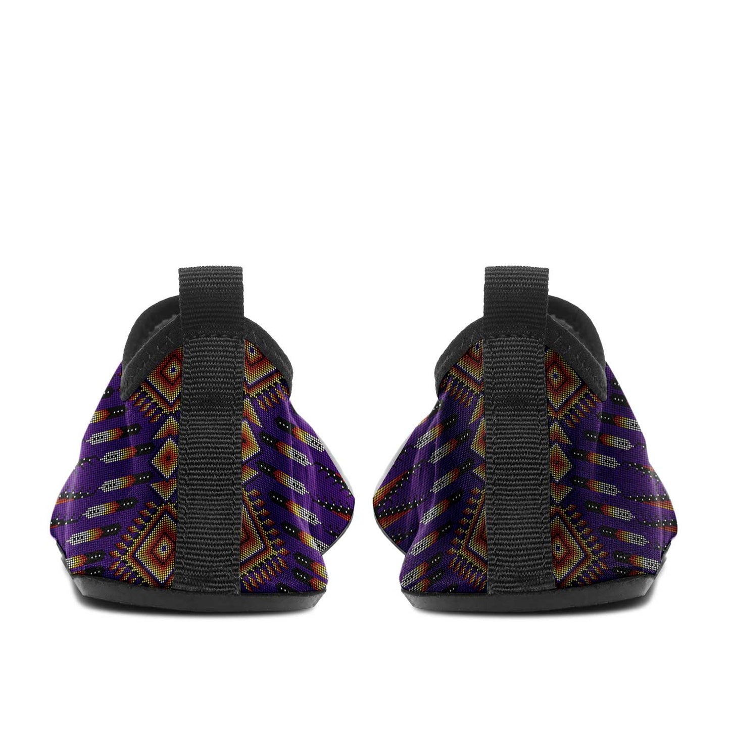 Fire Feather Purple Kid's Sockamoccs
