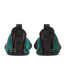 Load image into Gallery viewer, Diamond in the Bluff Turquoise Kid&#39;s Sockamoccs Slip On Shoes
