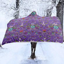 Load image into Gallery viewer, First Bloom Royal Hooded Blanket
