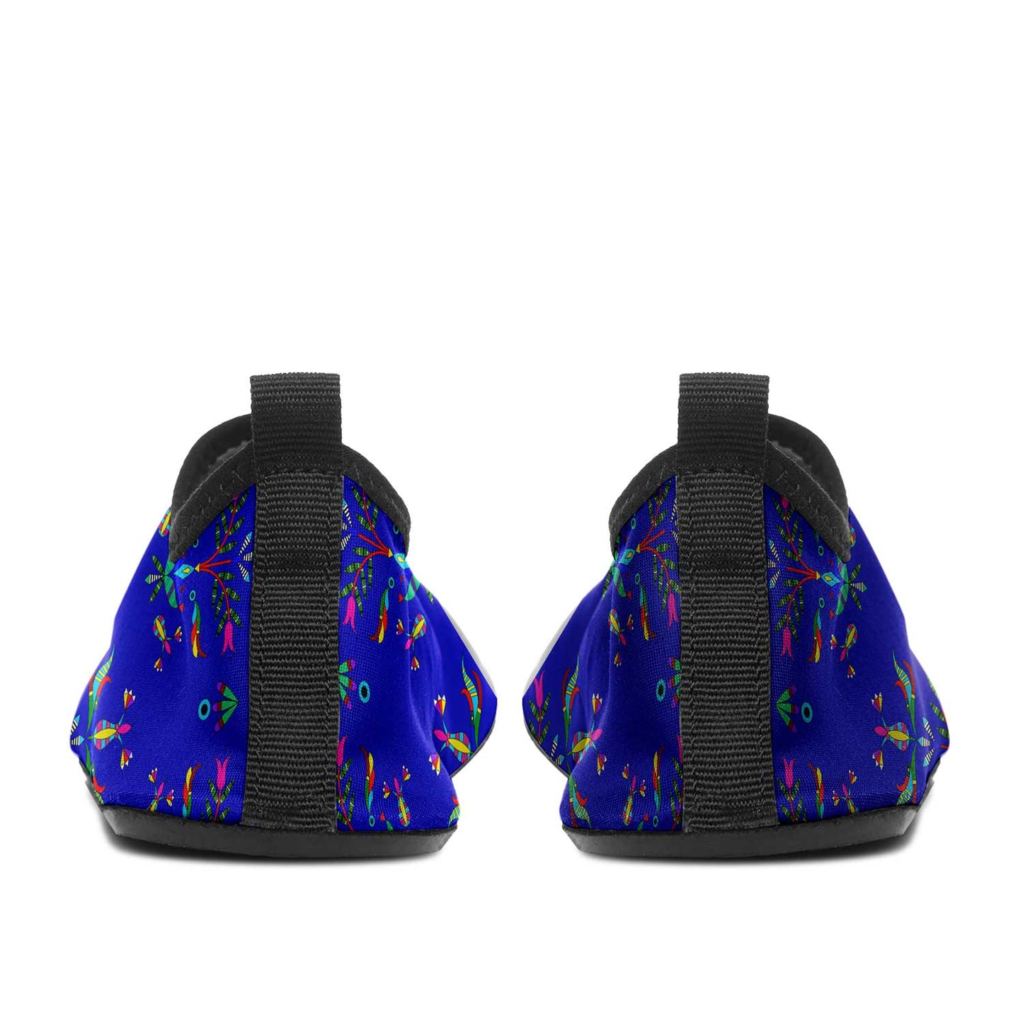 Dakota Damask Blue Kid's Sockamoccs