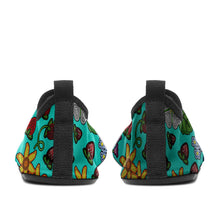 Load image into Gallery viewer, Berry Pop Turquoise Kid&#39;s Sockamoccs Slip On Shoes
