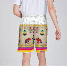 Load image into Gallery viewer, Bear Ledger White Clay Athletic Shorts with Pockets
