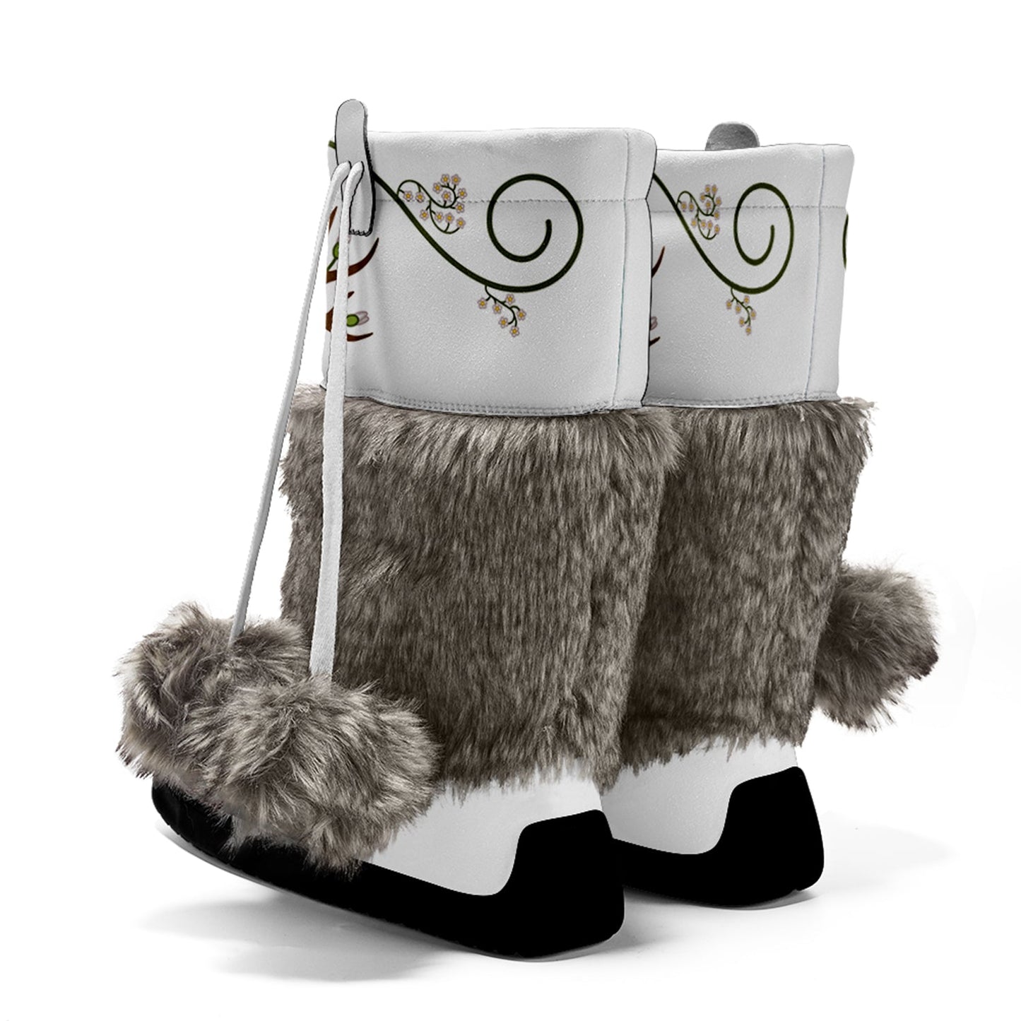 Wild Strength Real Leather MoccaLux with Fur