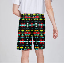 Load image into Gallery viewer, River Trail Sunset Athletic Shorts with Pockets
