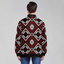 Load image into Gallery viewer, Taos Wool Zippered Collared Lightweight Jacket
