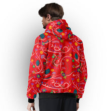 Load image into Gallery viewer, Fresh Fleur Fire Sherpa Hoodie
